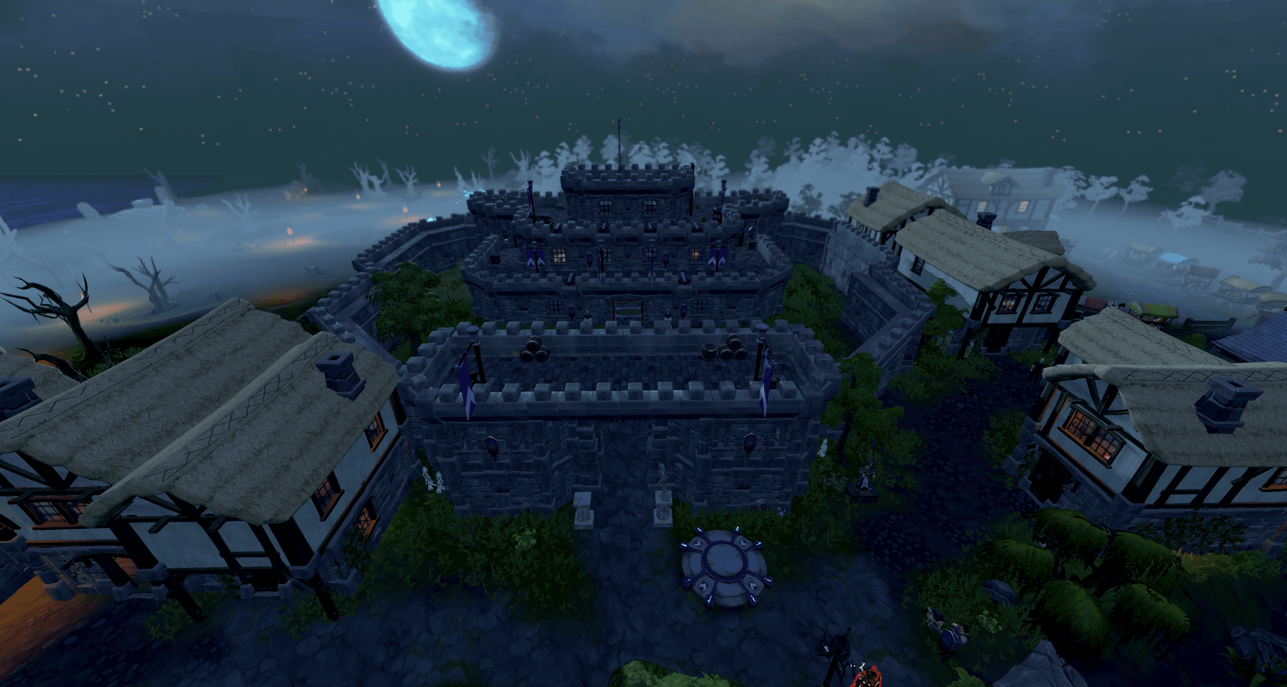 Lumbridge Castle using the Nightstone Skybox