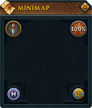 RuneScape minimap interface