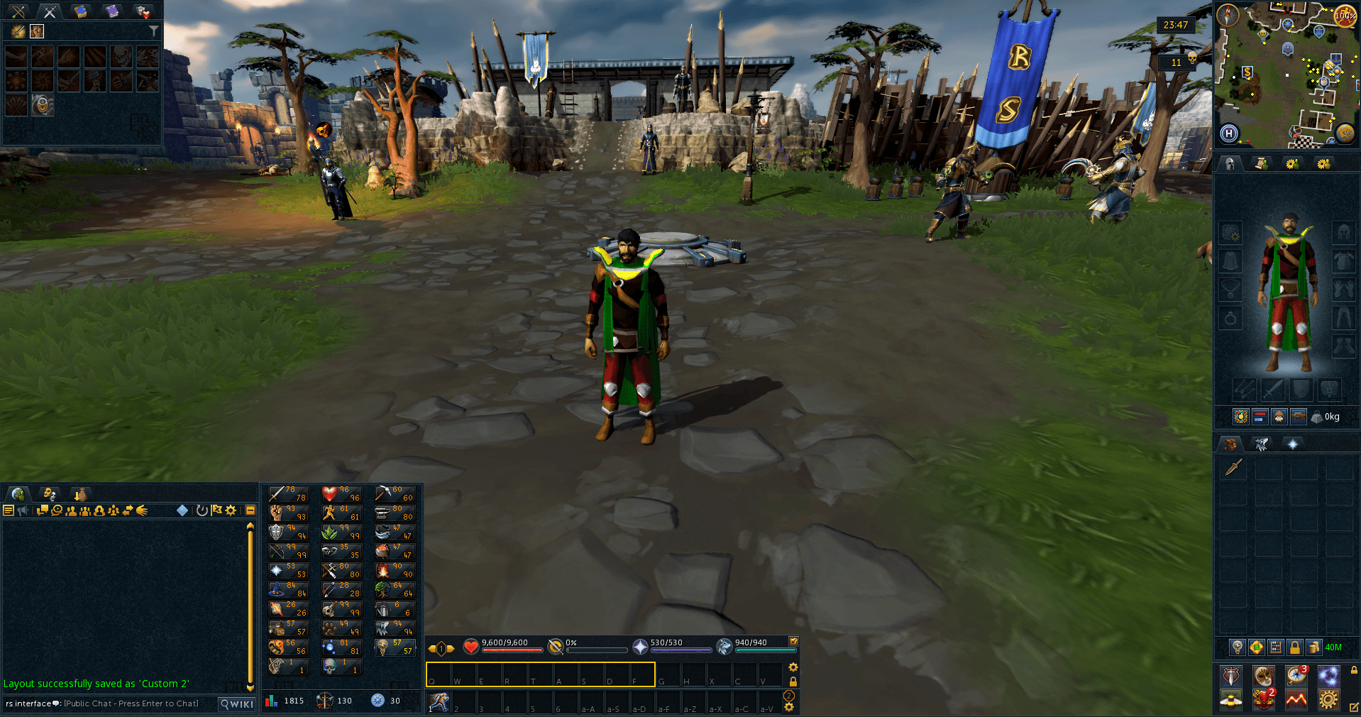 1080p Interface
Layout